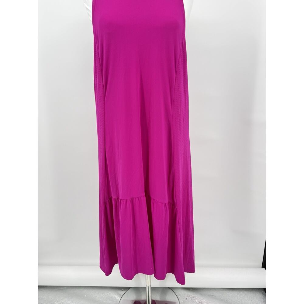 Sweaty Betty Explorer Ace Midi Dress Racerback Purple Pink Athletic Medium - Picture 4 of 15